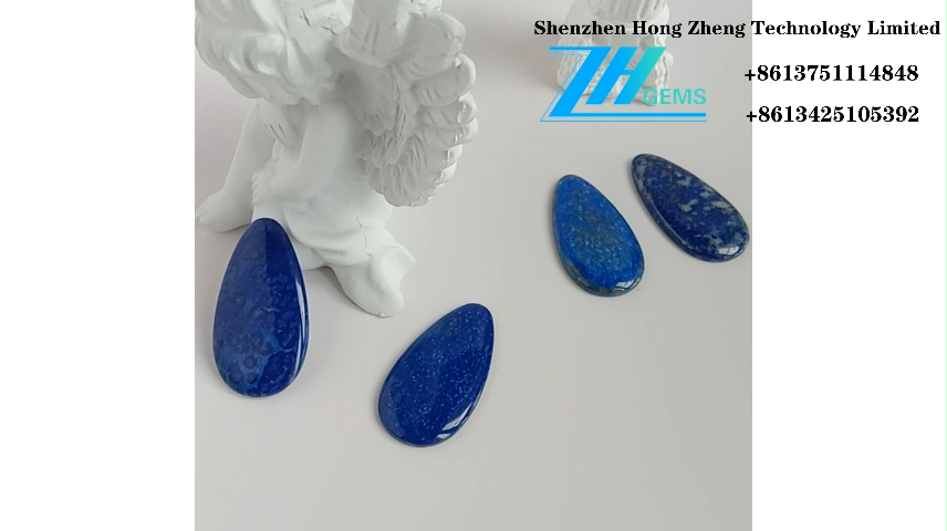 Teuga moni Lapis Gemstone Cabochon Natural Lapis 8