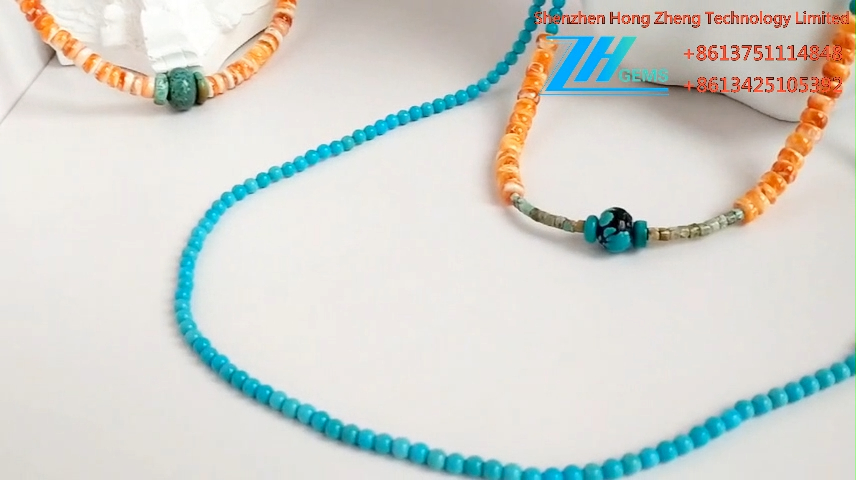 Turquoise ẹgba Spiny Oyster Ẹgba Western Cowgirl Southwestern ẹgba 3