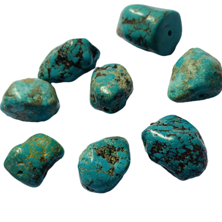 Żibeġ tat-Turquoise Kingman naturali rari 1