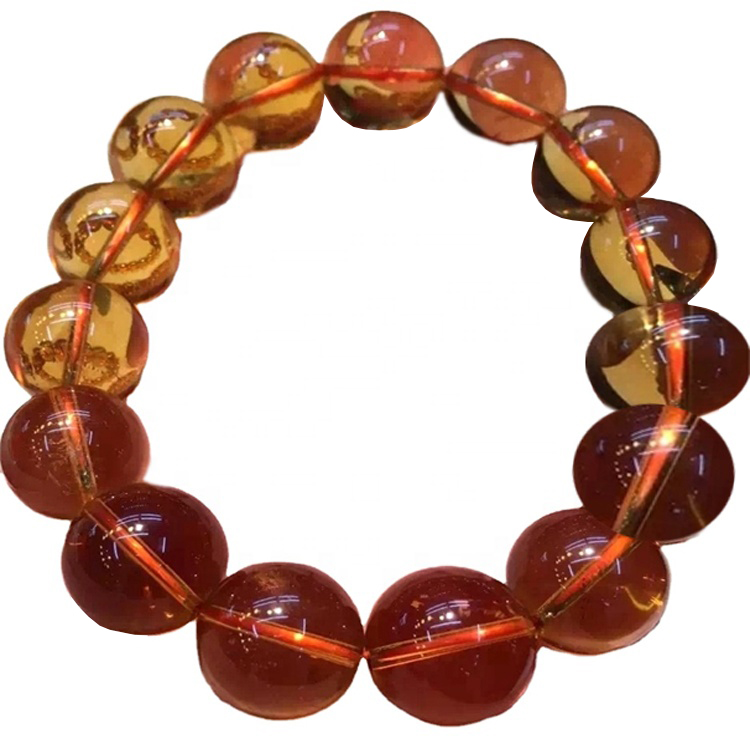 Disegnu di Bracciale di Perline di Moda cù Bracciale di Pietra Preziosa di Qualità Citrine Tagliu Fancy 1