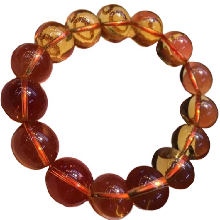 Disegnu di Bracciale di Perline di Moda cù Bracciale di Pietra Preziosa di Qualità Citrine Tagliu Fancy 4