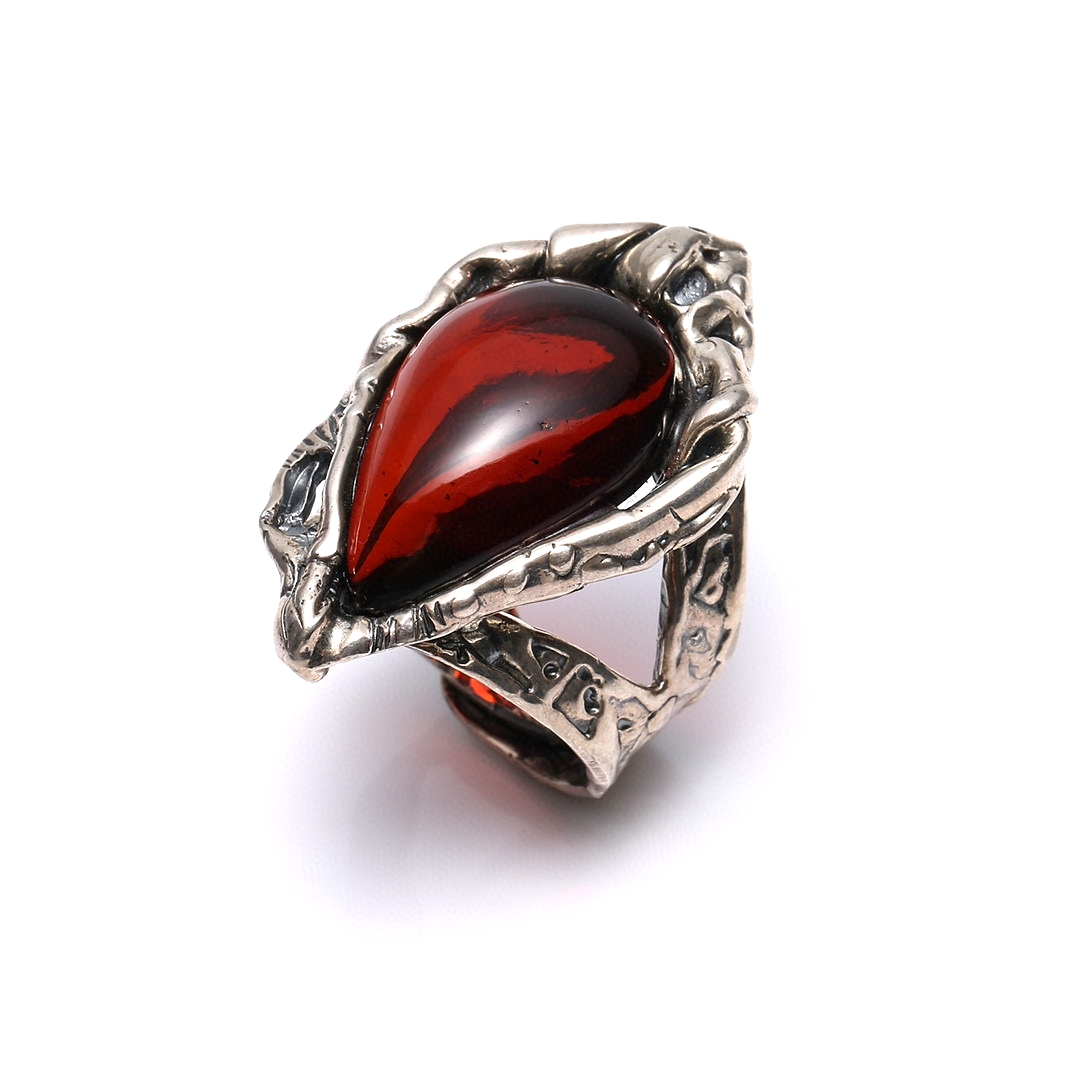 ਰਤਨ ਰਿੰਗ ਅੰਬਰ ਰਿੰਗ ਹੱਥ ਨਾਲ ਬਣੇ ਕੁਦਰਤੀ ਅੰਬਰ ਗਹਿਣੇ ਰਤਨ 14