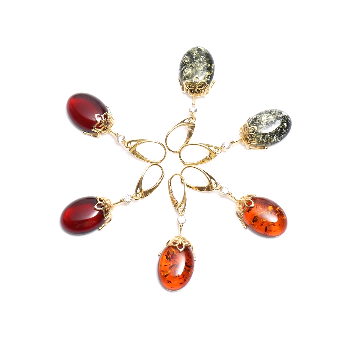 Yendalo Gemstone amber pendant amber Ngokwenene gemstone amber izacholo 14