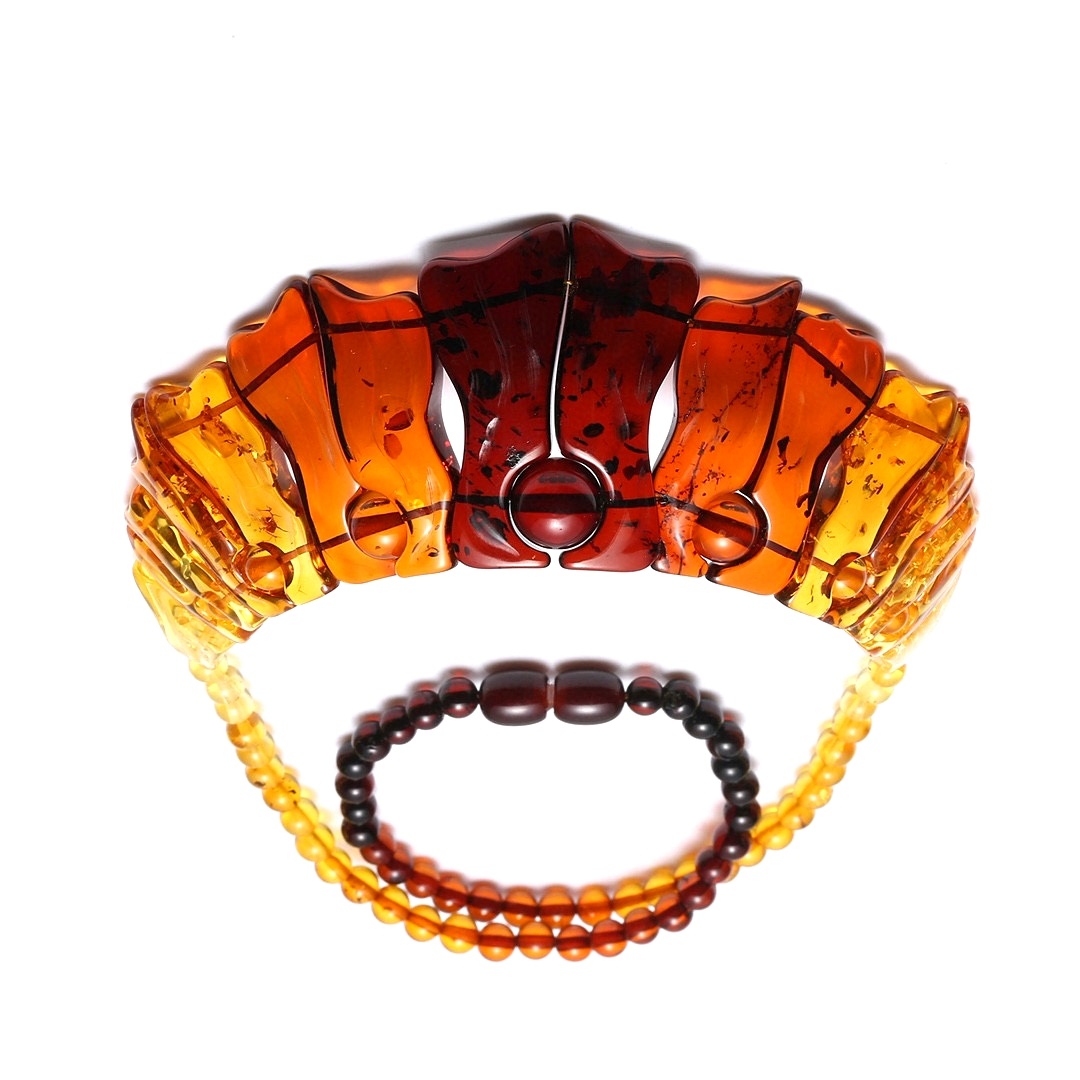 د امبر نیکلس د قیمتي ډبرو امبر هار ریښتیني قیمتي ډبرو لاسي طبیعي ګاڼې 14