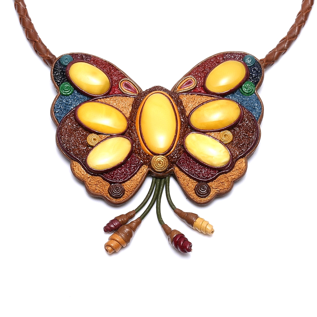 Намисто з дорогоцінних каменів бурштинове намисто змішаного кольору натуральні прикраси ручної роботи бурштин 14