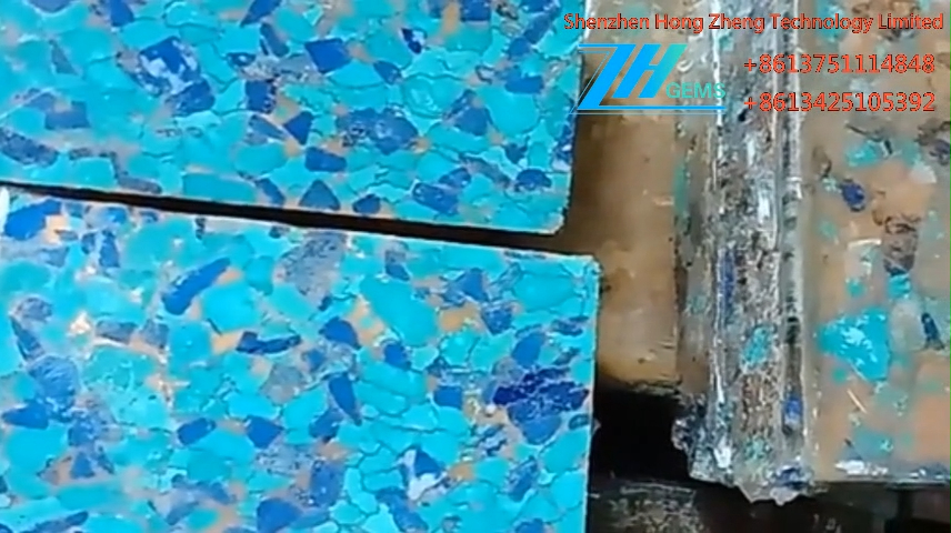 100% náttúrulegt þjappað grænblátt efni Hágæða 9