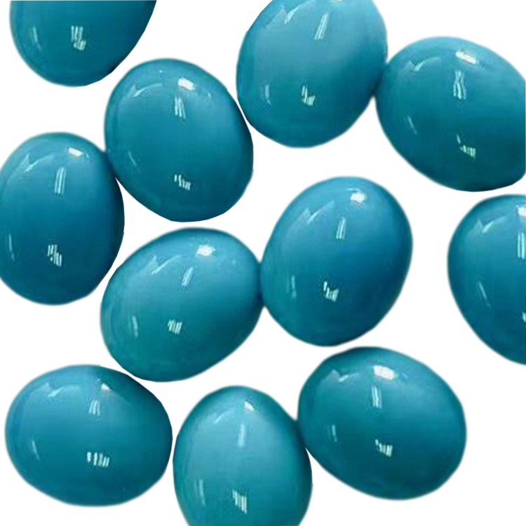 Small Kingman Turquoise Oval Gemstone Cabochon 3