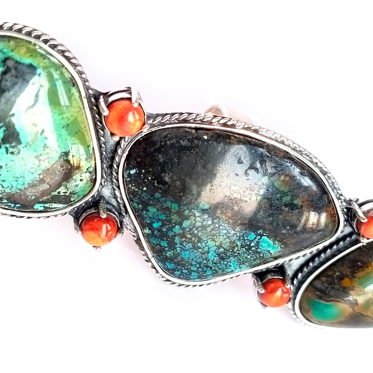 ସ୍ପିନି କଇଁଆ ରିଙ୍ଗ 925 ସିଲଭର ଷ୍ଟର୍ଲିଂ ଲଙ୍ଗ ରତ୍ନ ପଥର ରିଙ୍ଗ | 15