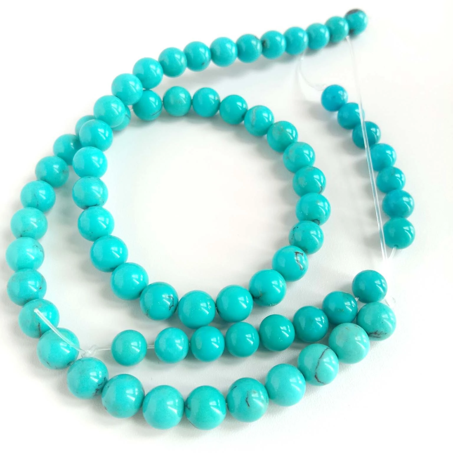 Lifaha tsa Turquoise Natural blue Turquoise Precious Stones ho etsa mabenyane 1