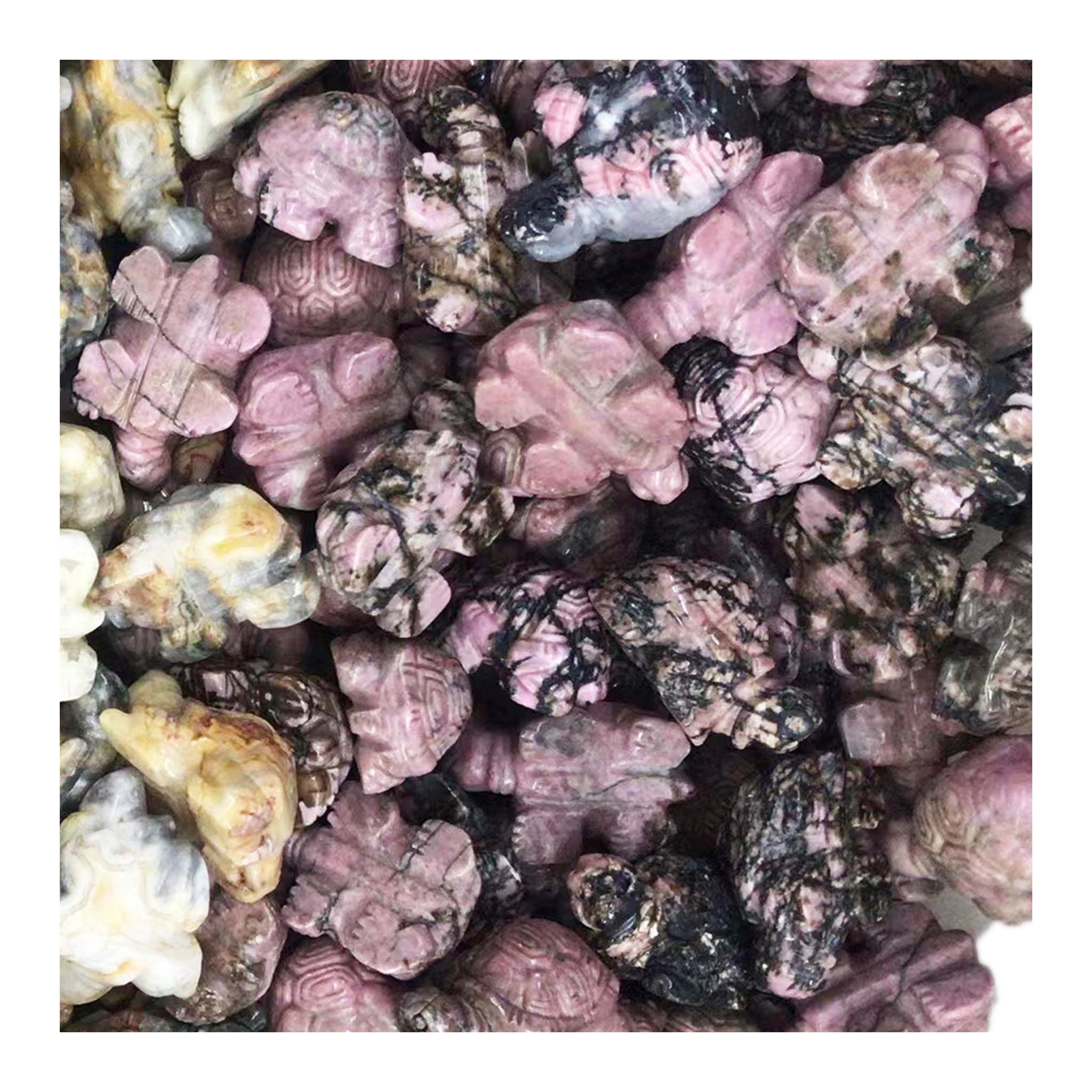 Natuerlike edelstien útsnien agaat snijwurk dierfoarm mei de hân makke edelstien echt agaat 14