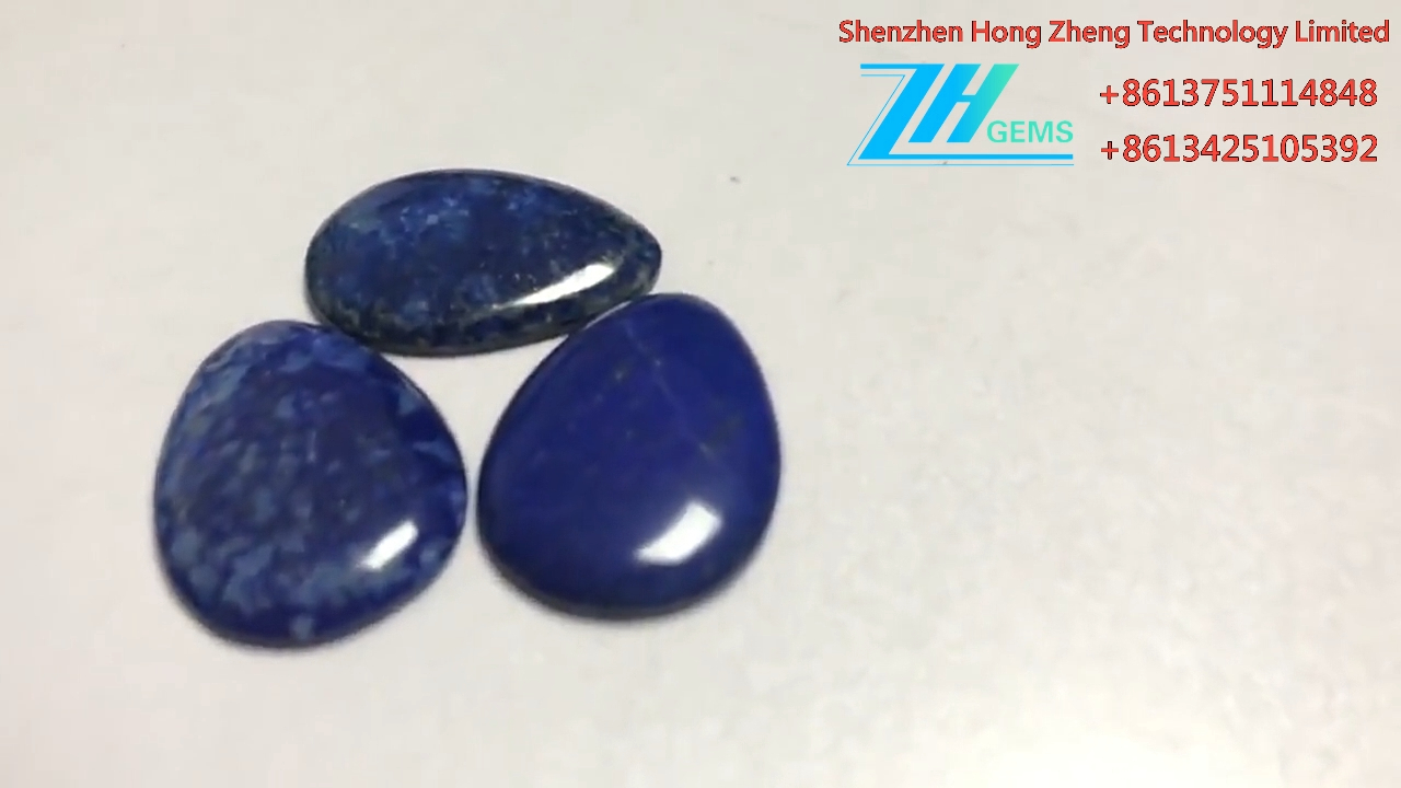 Asili Lapis Lazuli Gemstone Cabochon Blue Stone Cabochon 8