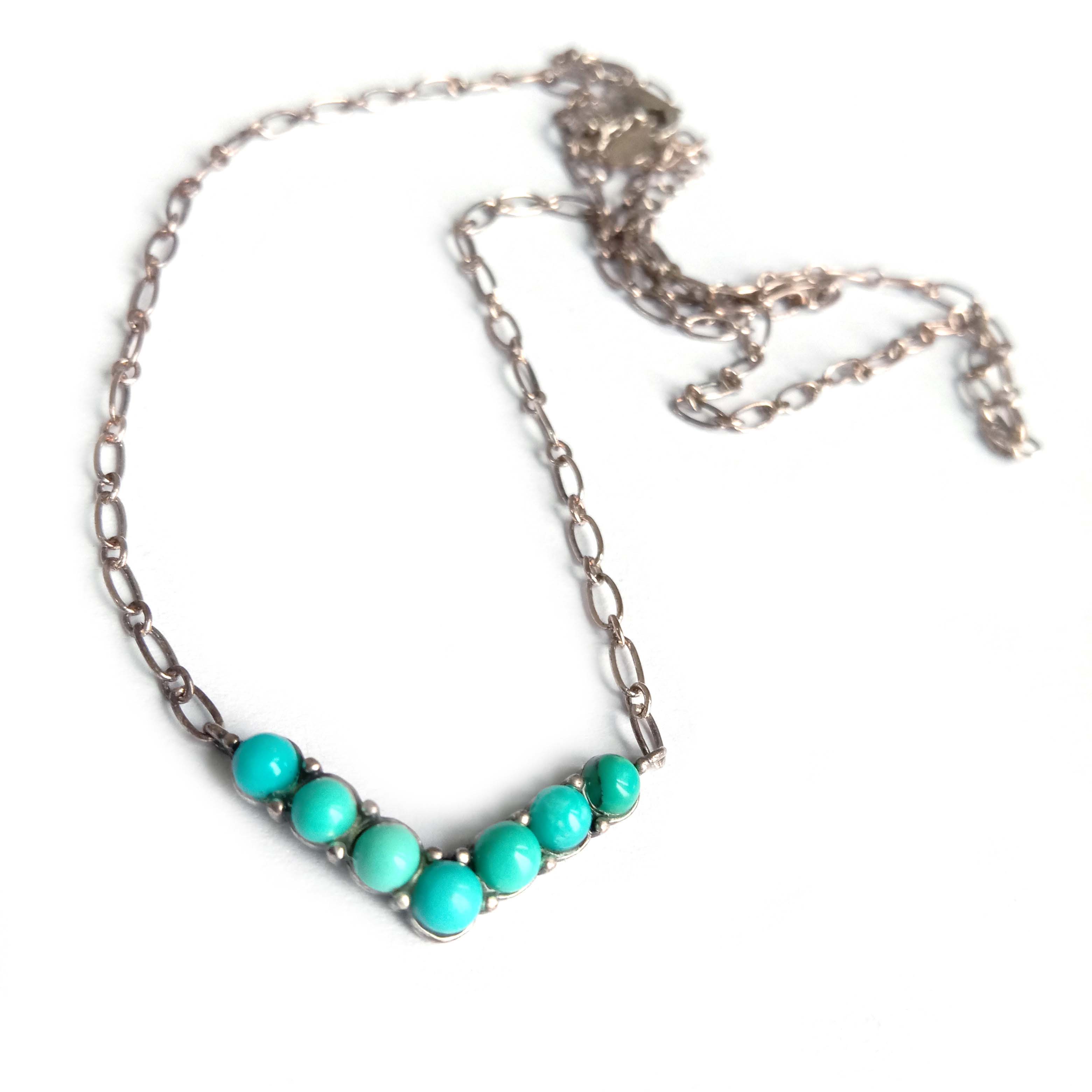 ខ្សែកអង្កាំតូចៗ ដ៏តូចច្រឡឹង ដ៏ប្រណិត ខ្សែកអង្កាំពណ៌ទឹកប៊ិច ជាមួយប្រាក់ 15