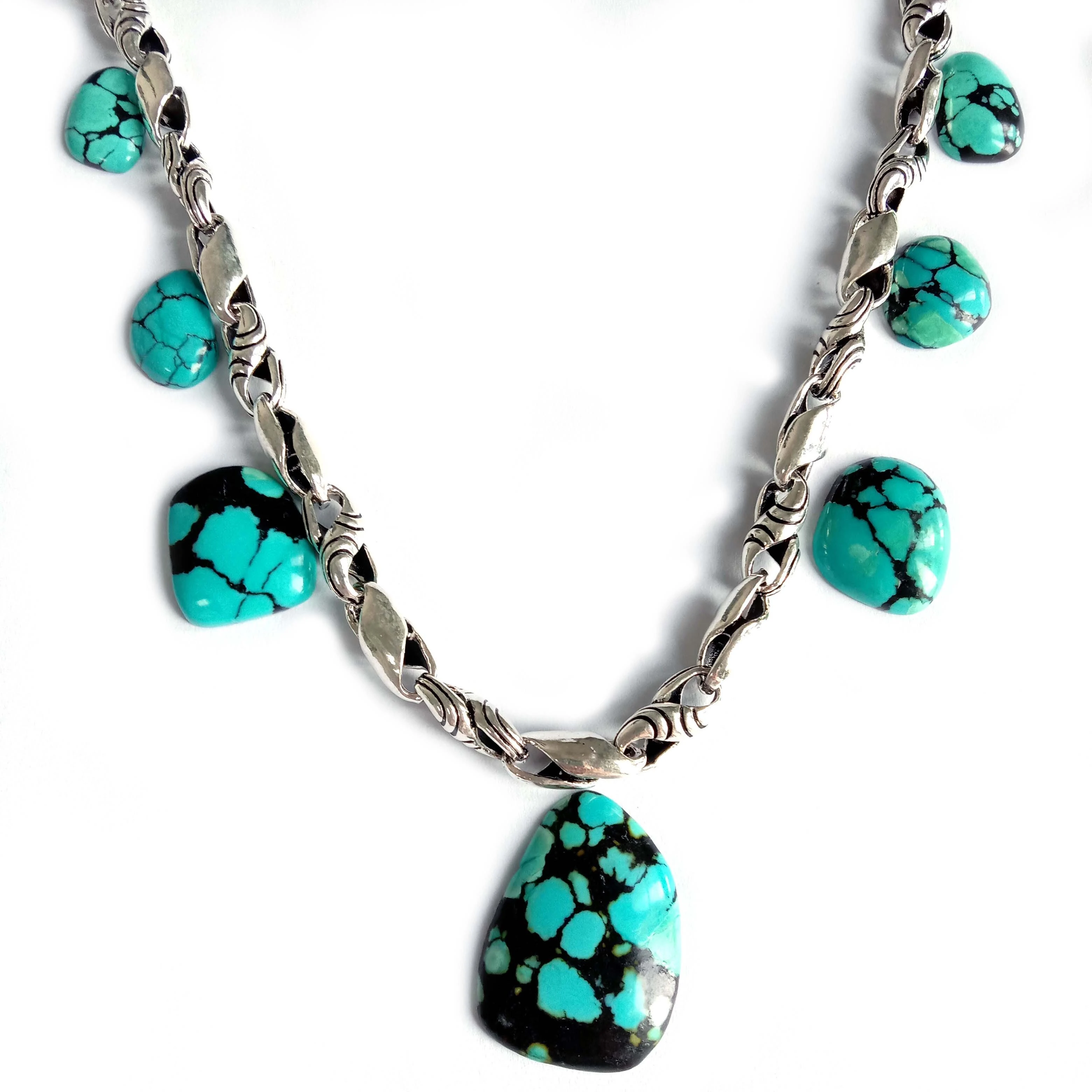 Natural Turquoise Cabochon Gemstone Jewelry Handmade Making 1