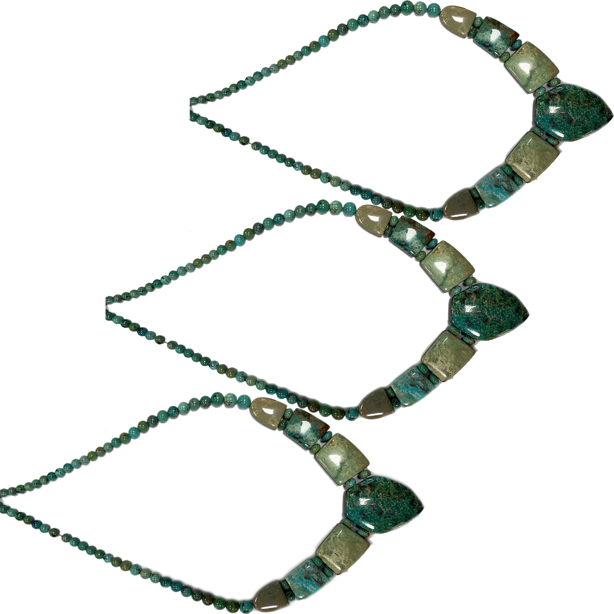 Табиии ИМА Фирӯз Сангҳои қиматбаҳо маҳтобӣ сангҳои гаронбаҳо истеҳсоли заргарӣ гарданбанд 3