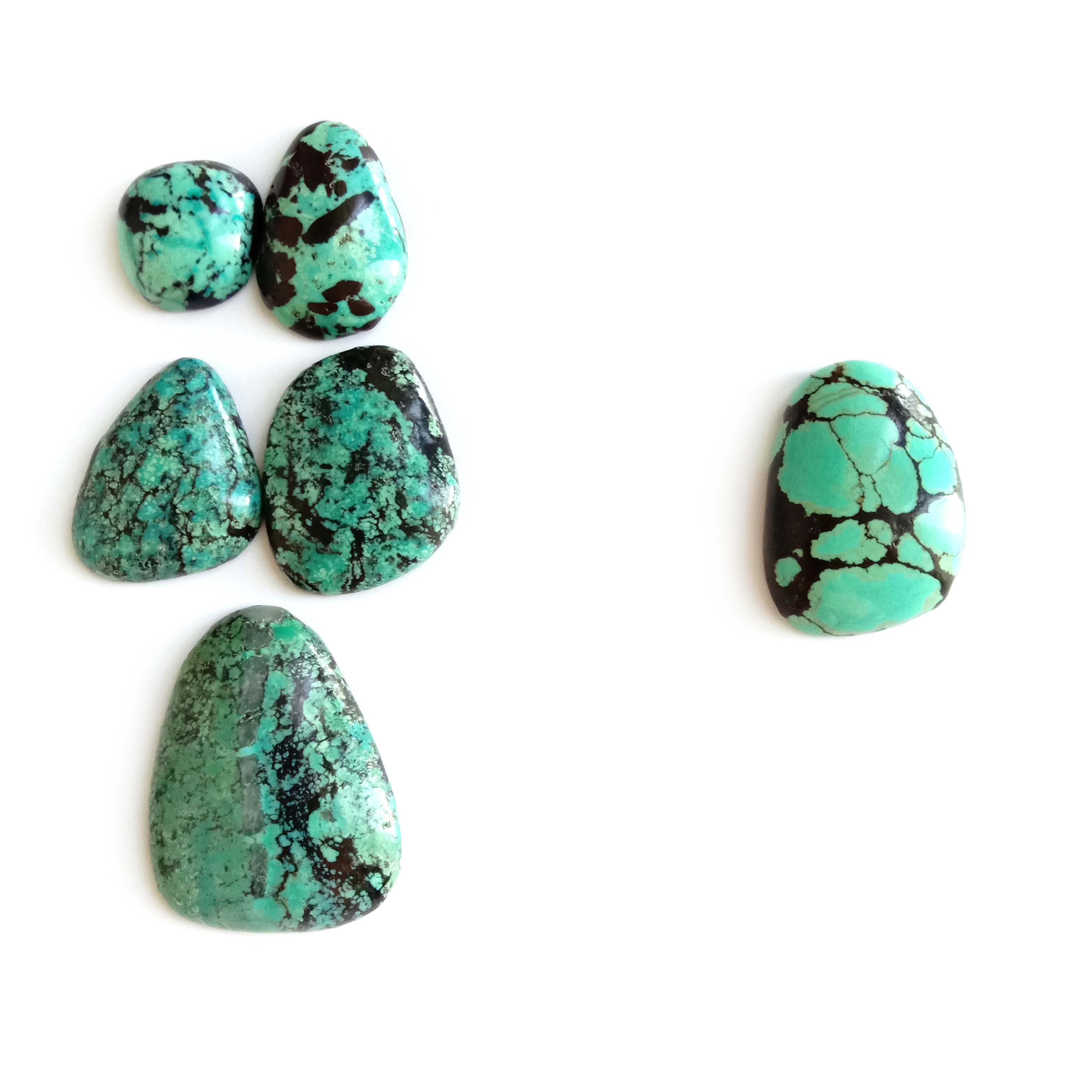 Turquoise Gemstone Natural Turquoise Cabochons Handmade 15