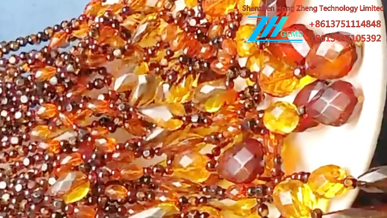 mwclis dannedd melyn ambr cyfanwerthu Naturiol Tourmaline Rownd gleiniau Gemstone gemwaith 8