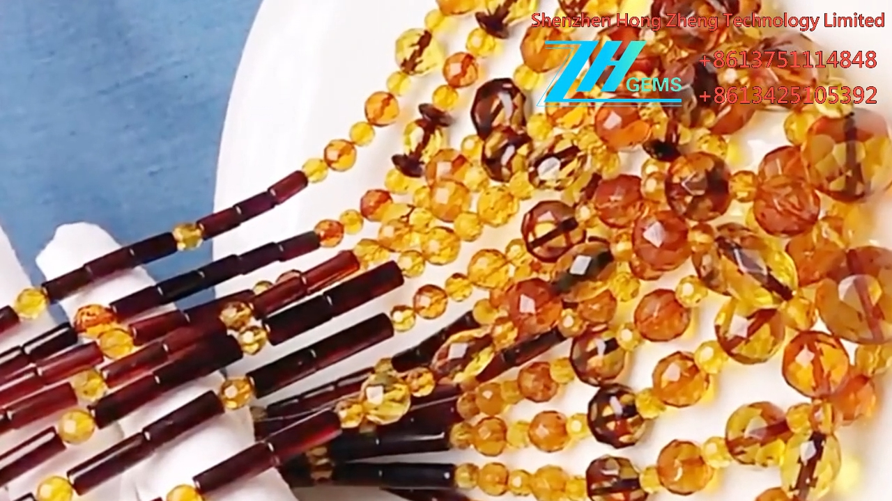 2021 Fa'atauga Fa'atauga Fa'atauga Fa'ata'ita'i Loko amber asoa Fa'alenatura Gem Beads Vasega Bloodstone Hot-fa'atau mea teuteu 8