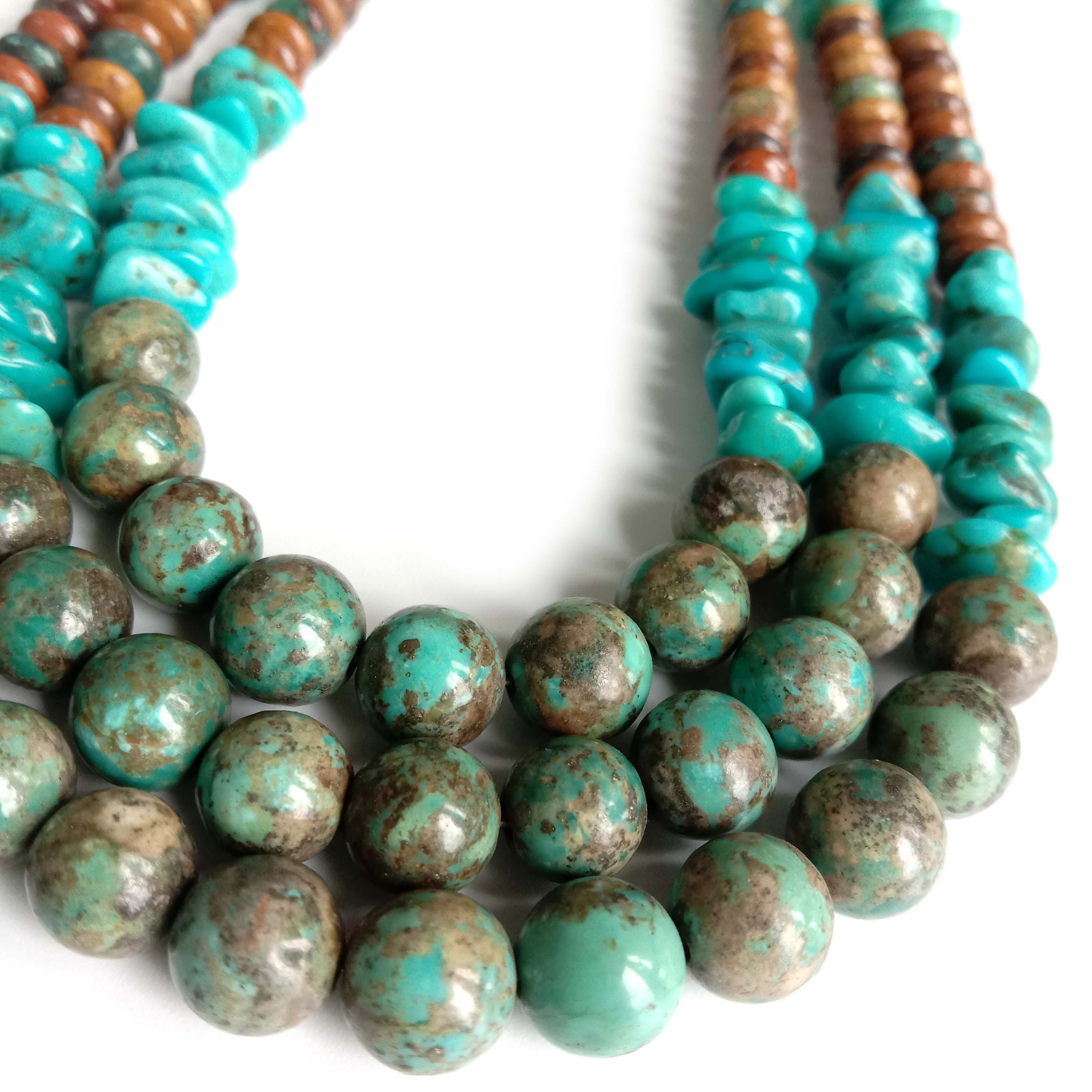 ខ្សែក​ត្បូង​ពណ៌​ខៀវ​ធម្មជាតិ​ពិត​ៗ ខ្សែ​ក​អង្កាំ​ពណ៌​ខៀវ 15