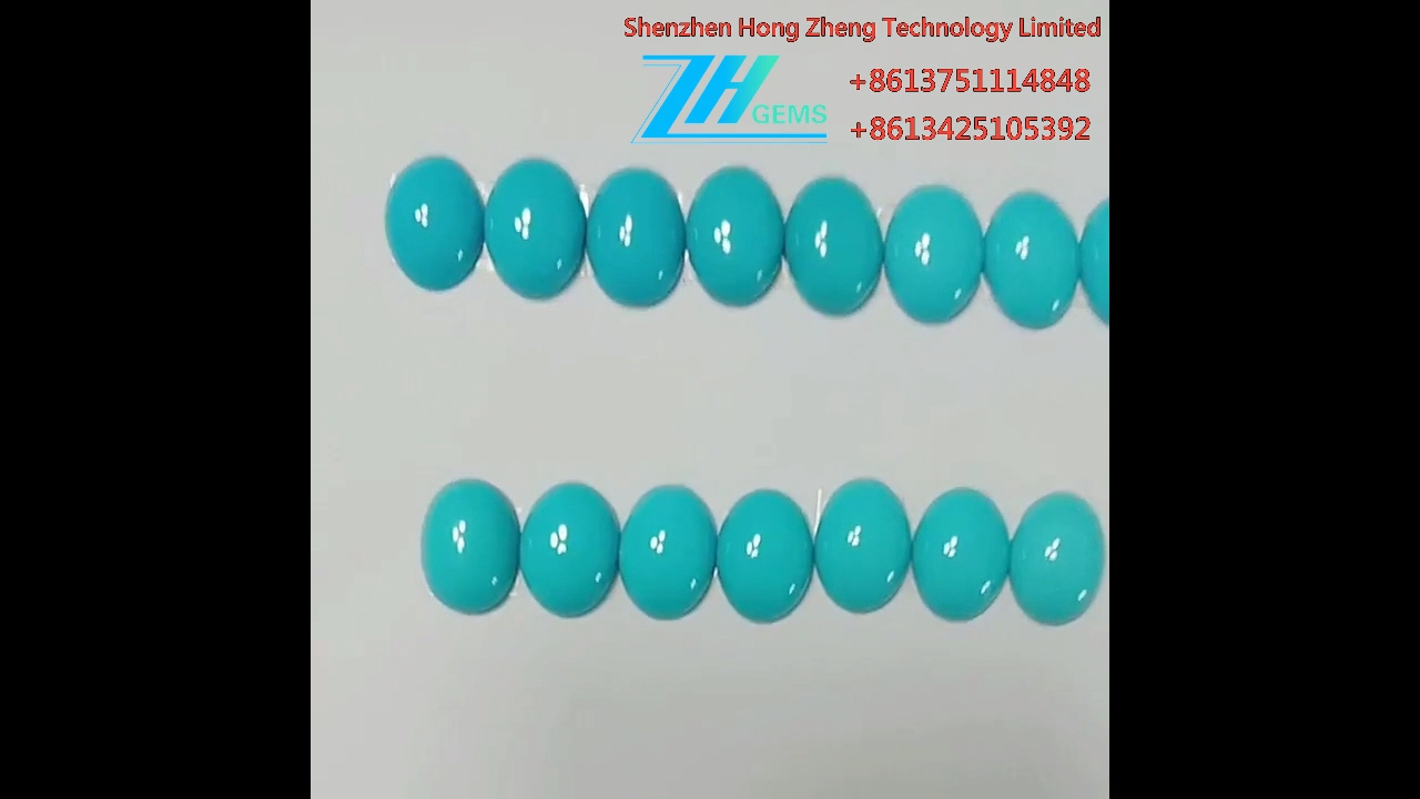 لوز خوب ښکلی فیروزی بیضوی طبیعی خوب 9