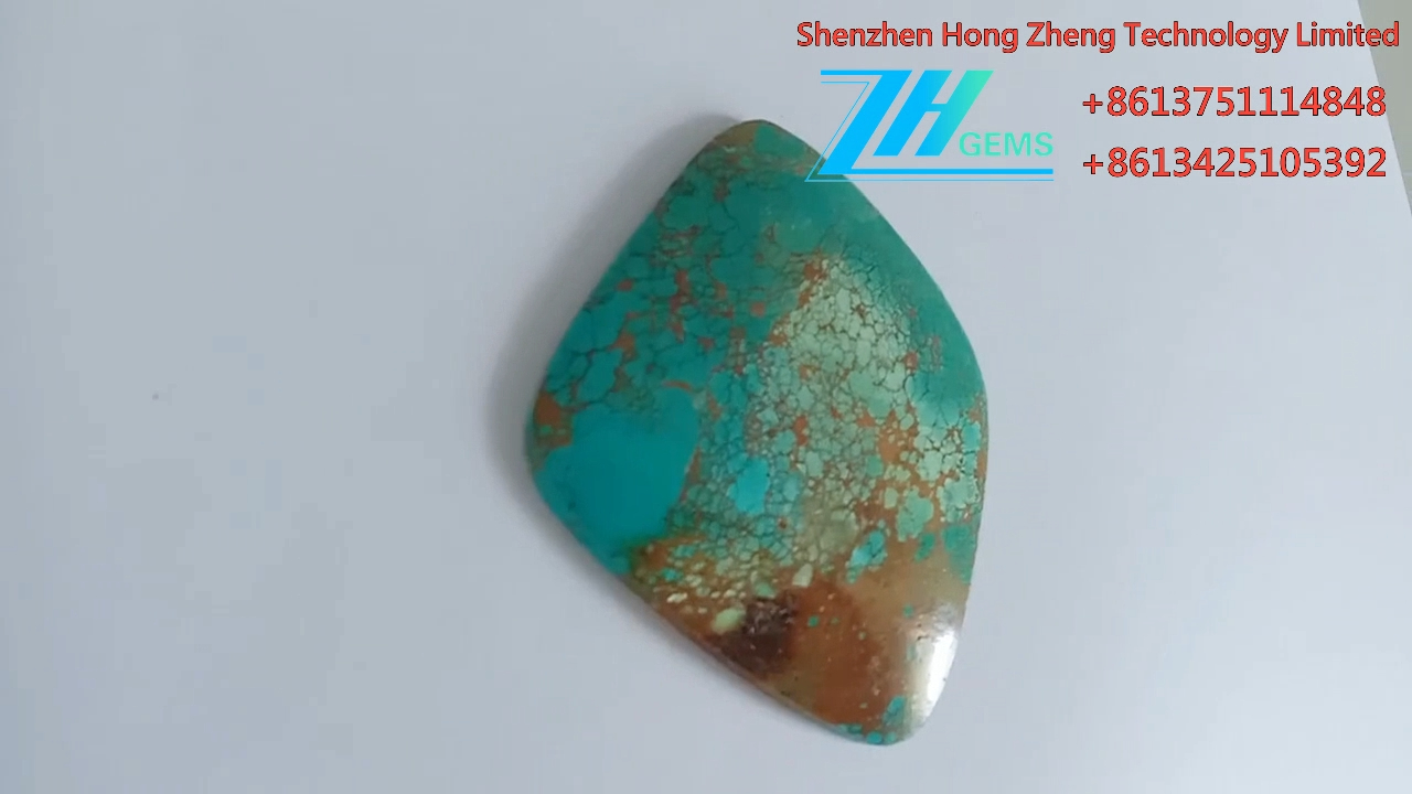 Motsoako o hlile o Irregular turquoise cabochons mass quantity 9