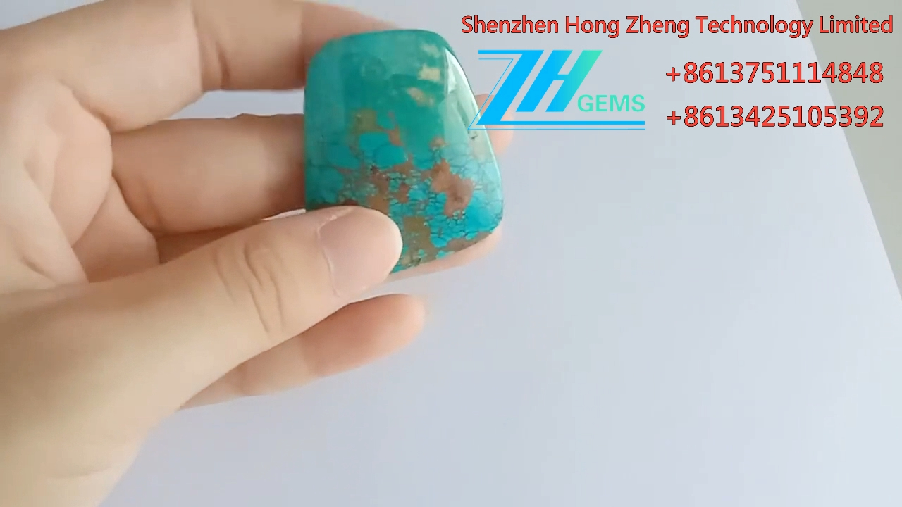 gwe pry cop gwyrdd gemwaith turquoise tibetaidd 9