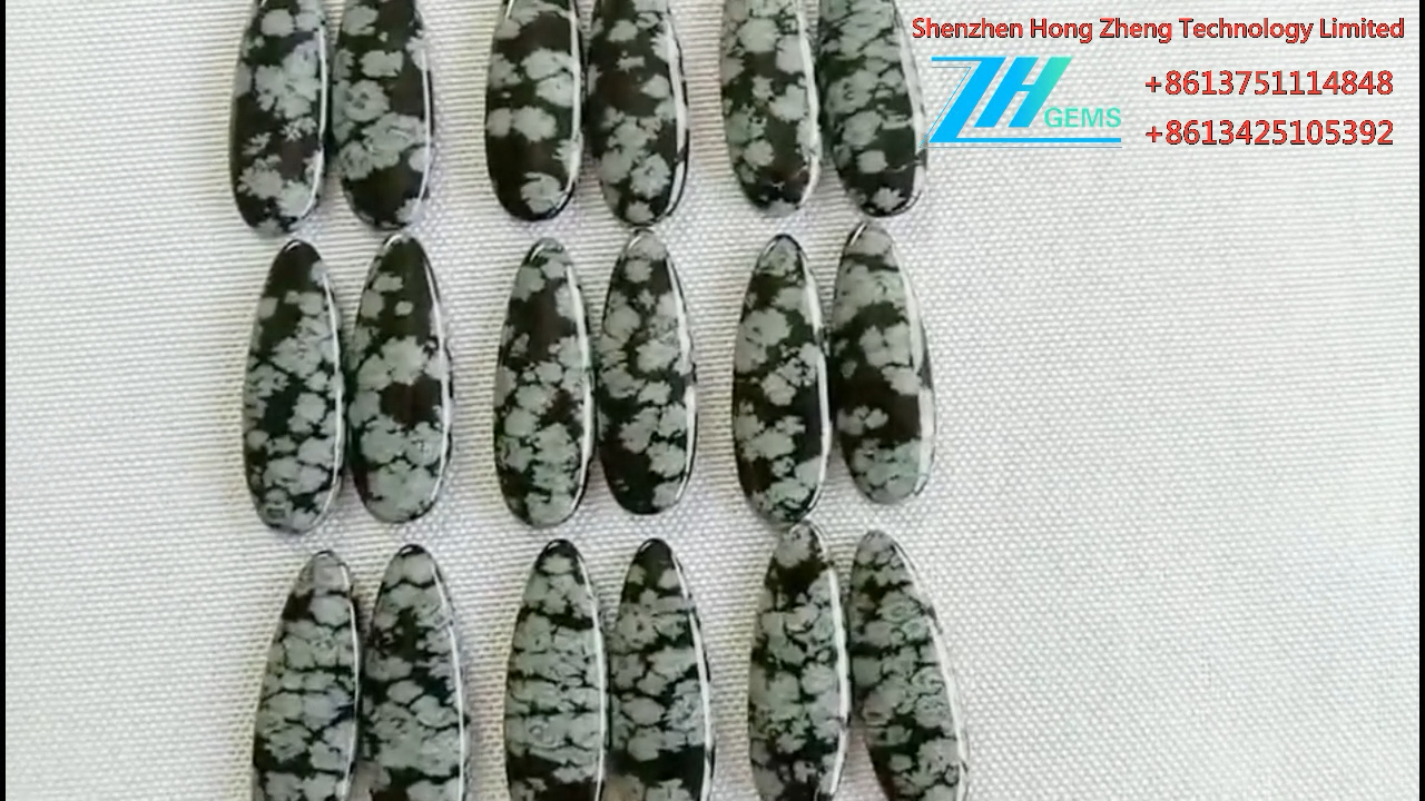 Gemstone Cabochon 3A gradd mefus chwarts lliw cymysg 8