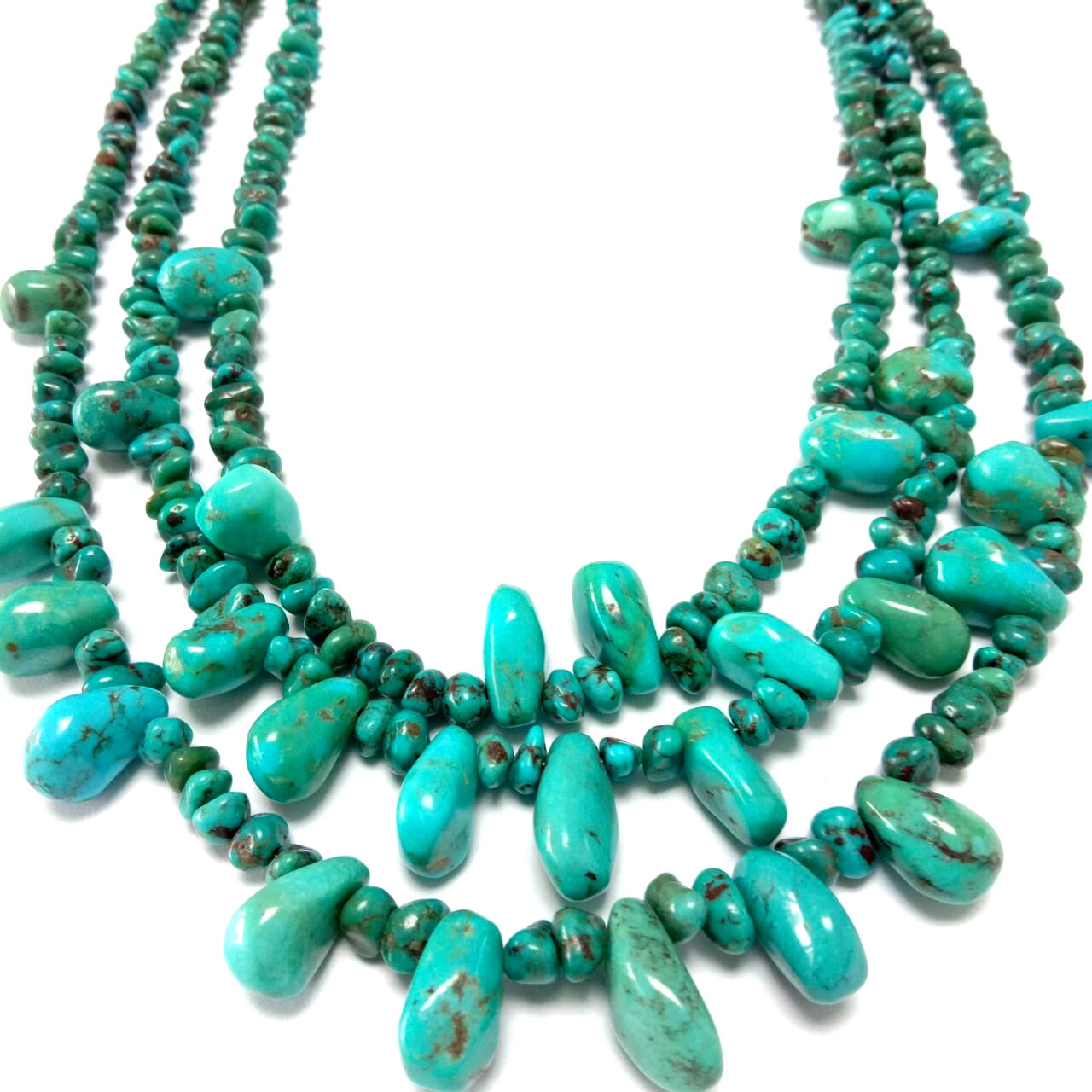 Turquoise ချစ်ပ်လည်ဆွဲ Genuine Turquoise Jewelry Healing Crystals Gemstone Necklace သတို့သမီးမင်္ဂလာလက်ဝတ်ရတနာ 15