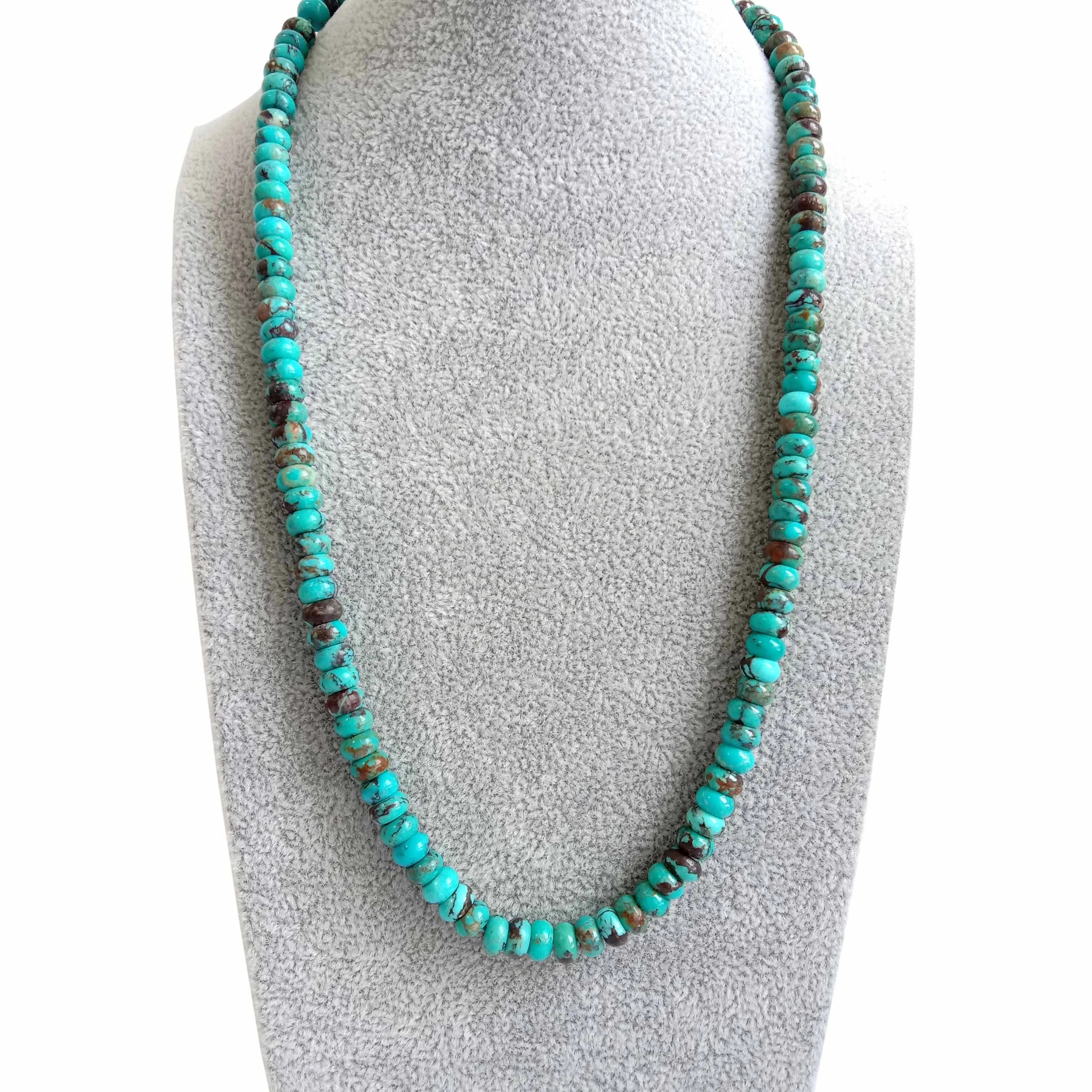 3x6mm Natural turquoise irregular discs Green-Blue-Mixed roundels non-dyed real turquoise beads 1