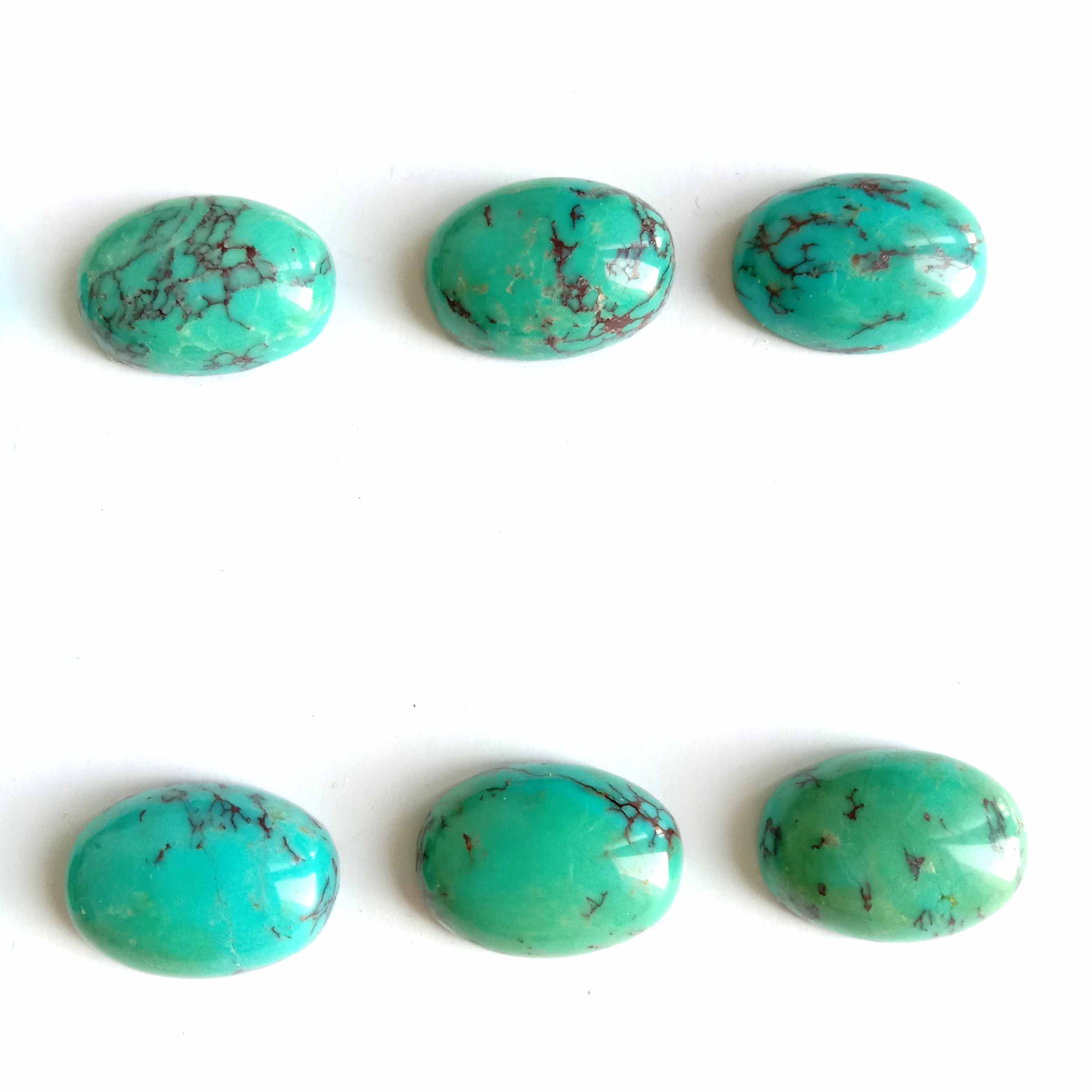 ZH Gems | pisinisi sili turquoise cabochon 6