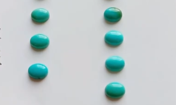 Maint Turquoise 9*7mm Gems Cabochons Naturiol 9
