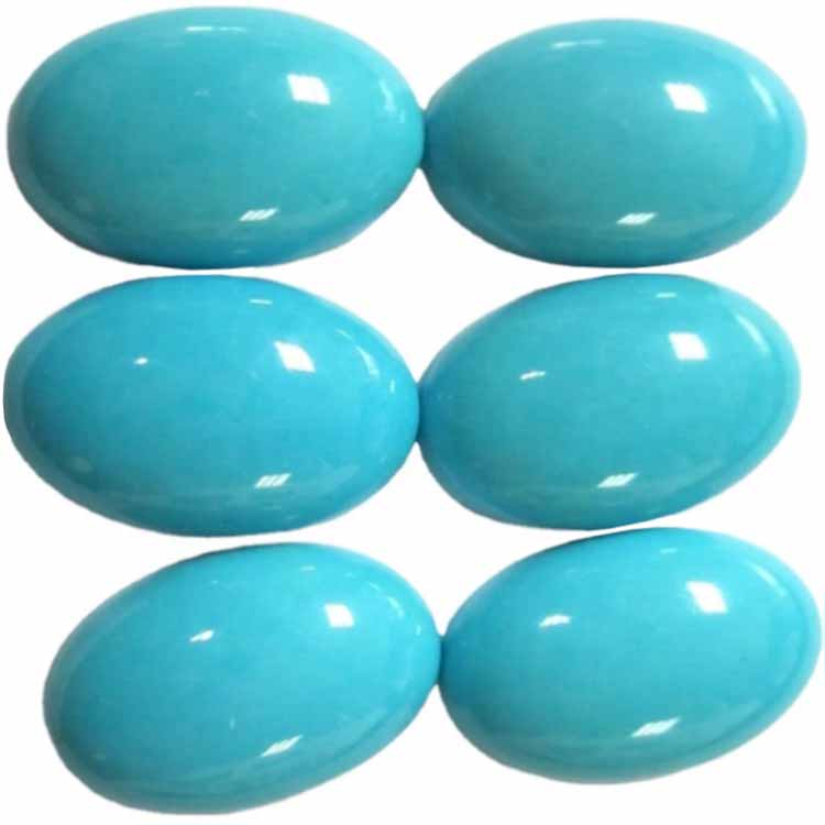 100% מקורי טבעי ביופייה נרדמת קבושון טורקיז אבן חן קבושון לייצור תכשיטים 15
