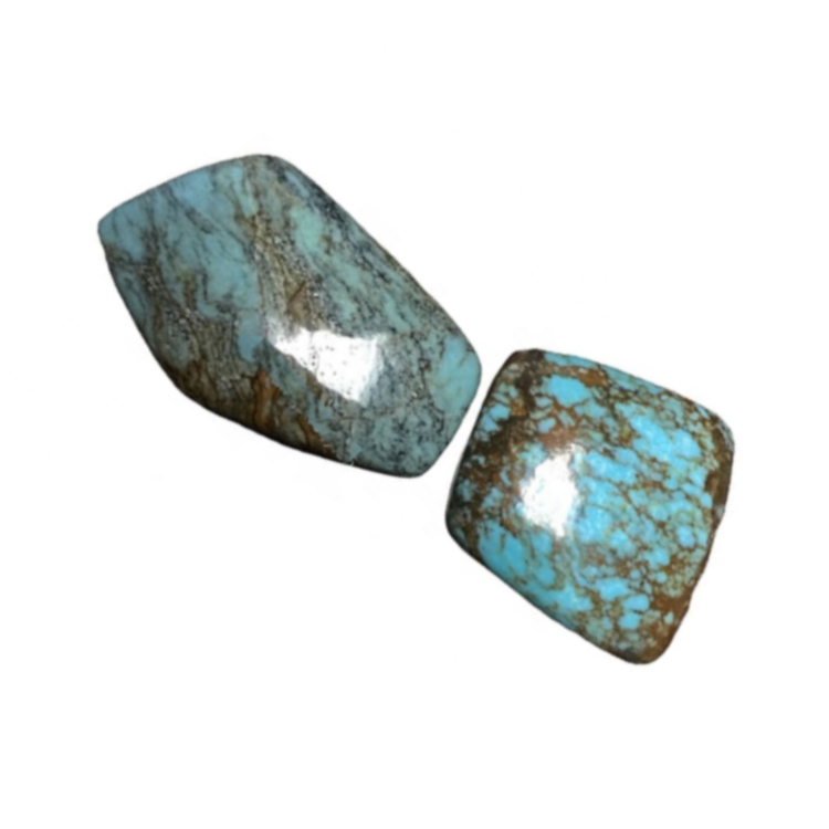 100% प्राकृतिक फ़िरोज़ा काबोचोन गर्म-बिक्री 15