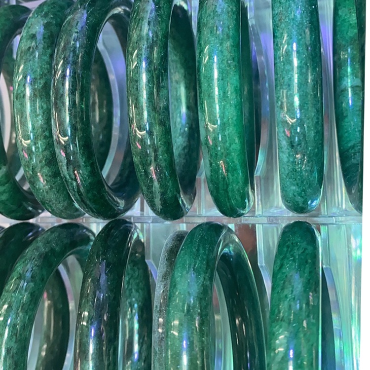 50mm 54mm 54.5mm chalcedony  Agate stone bangle gemstone bangle Healing crystal woman wide bangle Gift Wholesale 14