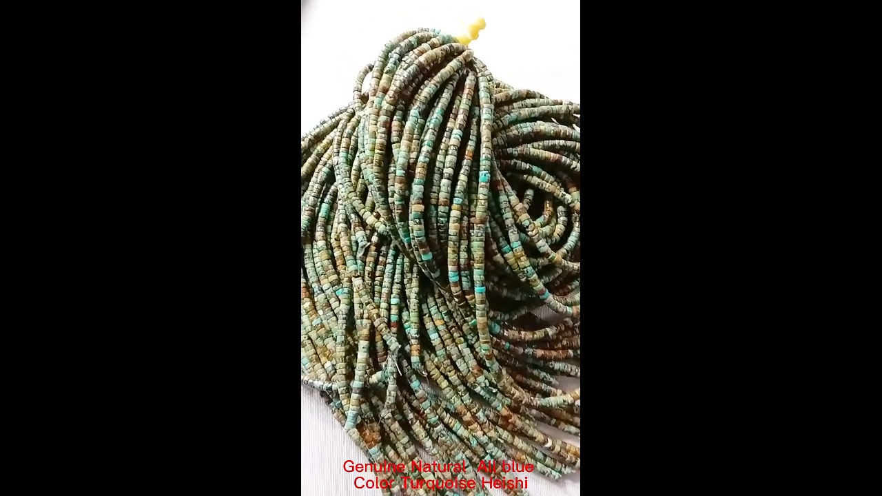 ریښتیني طبیعي ټول نیلي رنګ فیروزي هیشي 12