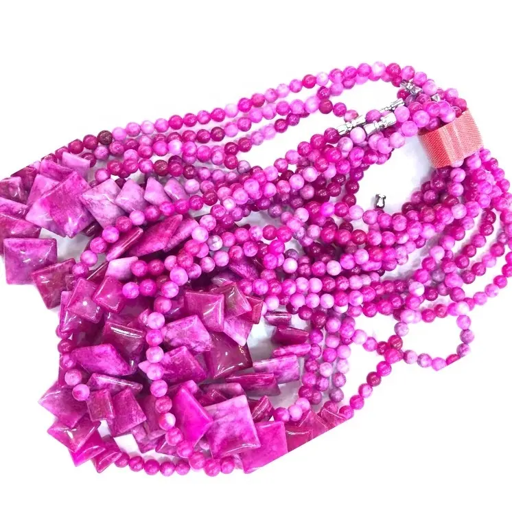 ZH fadaka | oke won won aṣa gemstone ẹgba owo 2