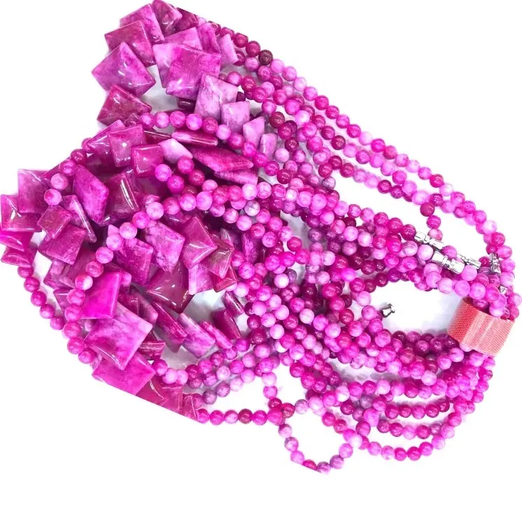 ZH fadaka | oke won won aṣa gemstone ẹgba owo 3