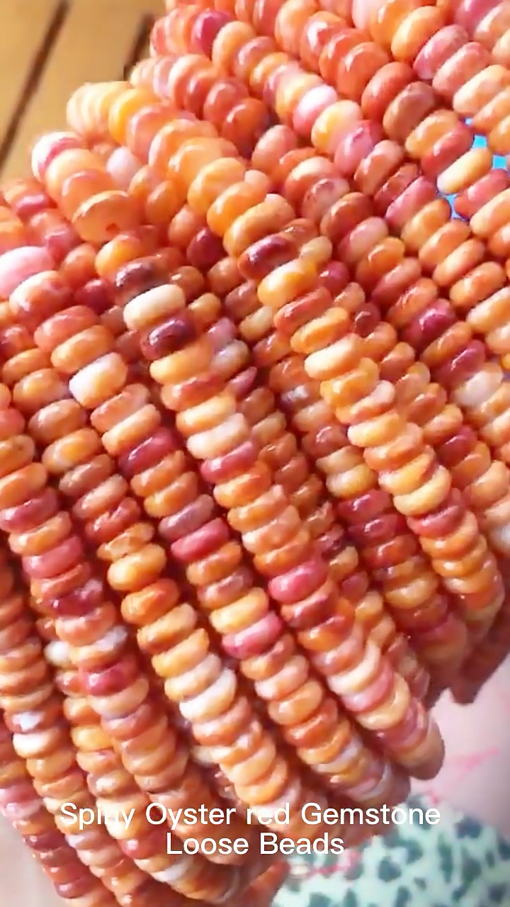 Spiny Oyster Red Gemstone Loose Beads 8