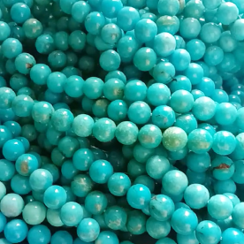 Ynni Turquoise Naturiol Gleiniau Rhydd Gemstone Emwaith DIY 12