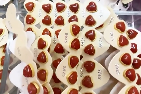 보석 귀걸이 gift925 보석 11