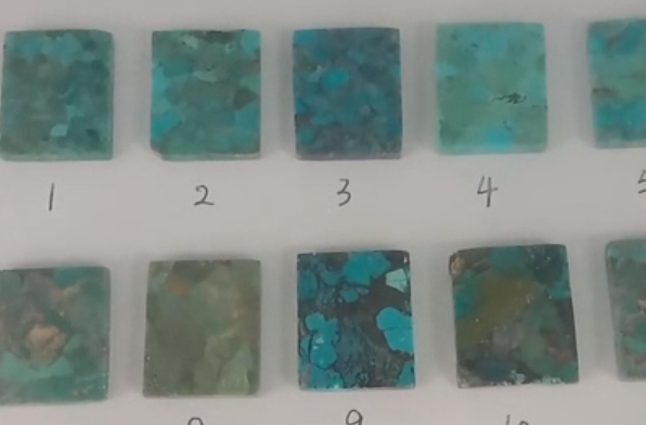 cabochons Dylunydd Naturiol Arizona Turquoise Naturiol 9