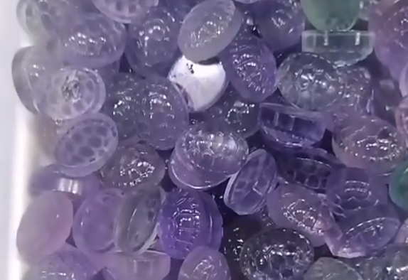 Crwbanod Crisial Mini Crwban Môr Jasper Crwban Mookaite 8