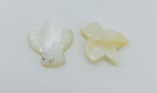 qoxra birdie żibeġ abjad MOP għasafar żibeġ naturali 8