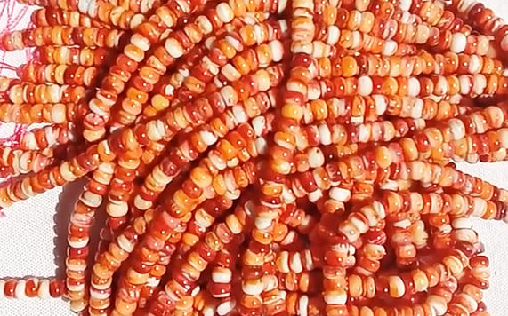 വൃത്താകൃതിയിലുള്ള അയഞ്ഞ കൊന്ത സ്പൈനി 8