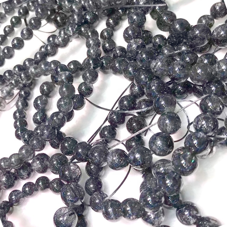 Pulsera de turmalina negra, pulsera de cristal curativo, joyería, pulsera elástica, piedras de chakra, joyería de turmalina negra 14