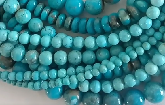 د طبیعي هولایټ ډبرې موتي لوی فیروزي قیمتي ډبره 12