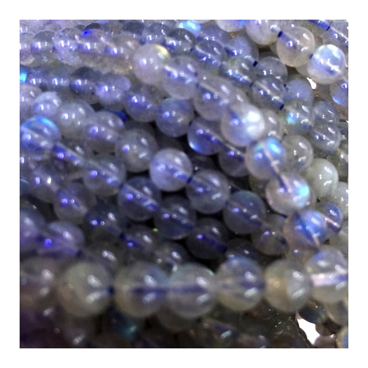 Bluu mwanga labradorite rough asili nusu ya thamani mawe shanga shanga kujitia Afrika 14