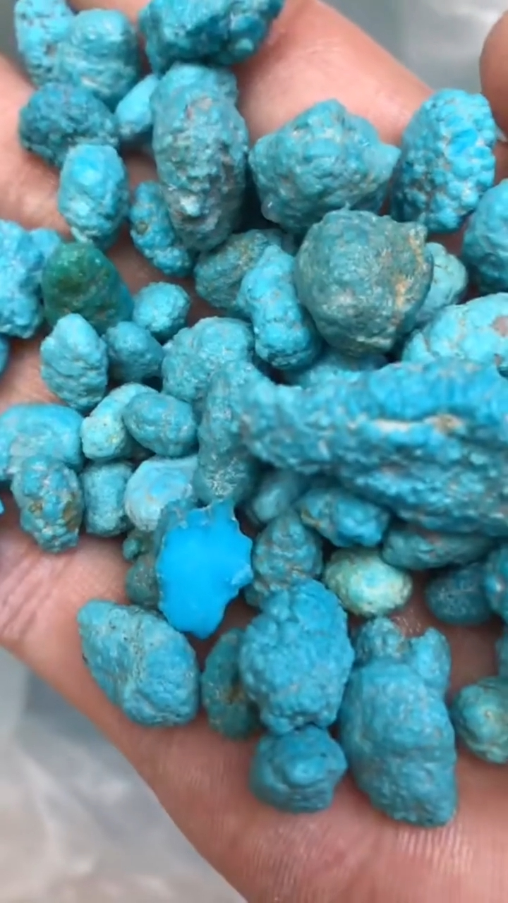 ଫିରୋଜା ପଥର ମଣି ଅଳଙ୍କାର ପାଇଁ ବିରଳ ଫିରୋଜା 9