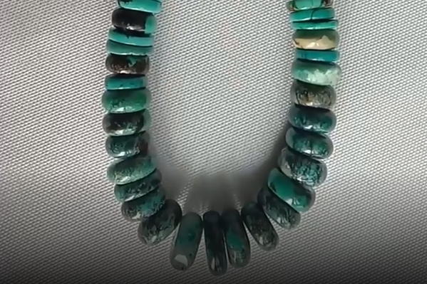 Turquoise Stone Abacus beads Jewelry Making Wholesale 12