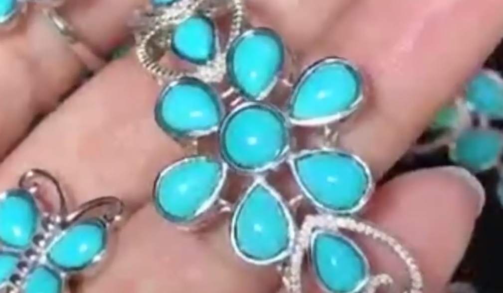 د پیټایټ ډینټي تیتلی د 925 سټرلینګ سپینو زرو توسیو تیتلی حلقه 10