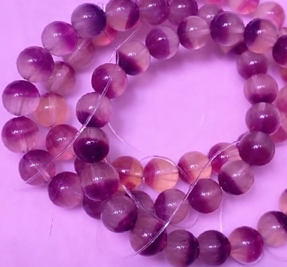 Gemstone beads fluorite Naturalgemstone Precious 10